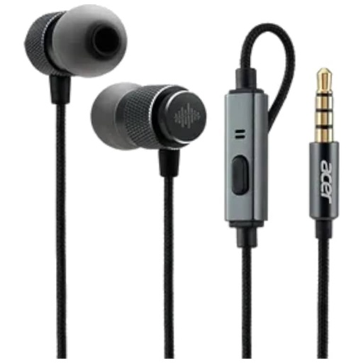 [P_AUACE-673679] Ecouteurs Filaire Jack 3.5mm Acer Earphone 300, Noir _ NP.HDS1A.005