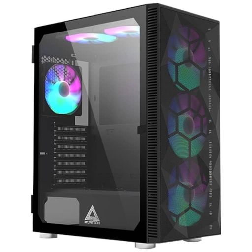 [I_BOMON-745207] Boitier PC ATX Montech X3 Mesh, Noir _ X3 MESH BK