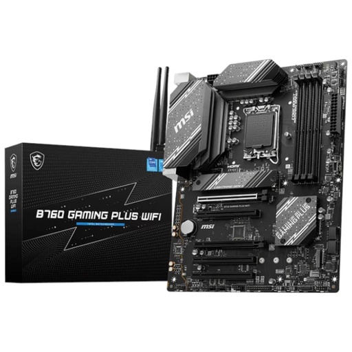 [I_CMMSI-086561] Carte mère Intel 1700 B760 ATX MSI _ B760 GAMING PLUS WIFI _ 911-7D98-007