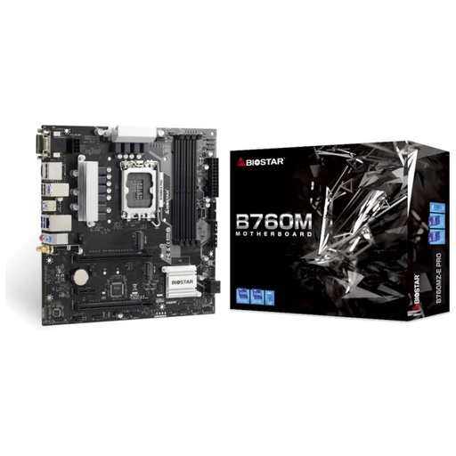 [I_CMBIS-686830] Carte mère Intel 1700 B760 Micro ATX Biostar B760MZ-E PRO v6 _ IB76AMDS-R01