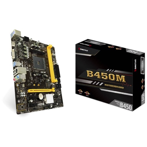 [I_CMBIS-681736] Carte mère AMD AM4 B450 Micro ATX Biostar B450MH v6.0 _ AB45CM4S-R08