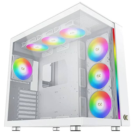 [I_BOXIG-541914] Boitier PC E-ATX Xigmatek Aqua Ultra Air Arctic, Blanc avec 7x Z20A _ EN41914