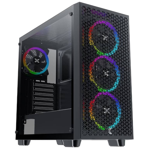 [I_BOXIG-542522] Boitier PC ATX Xigmatek Gaming G Pro, Noir avec 4x R20A _ EN42522
