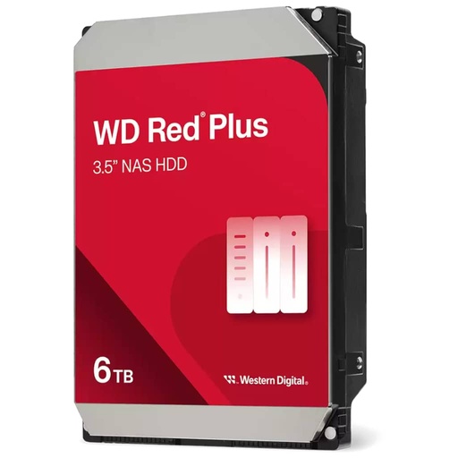 [I_DDWED-899800] Disque HDD 3.5" SATA Western Digital Red Plus NAS, 6To _ WD60EFPX