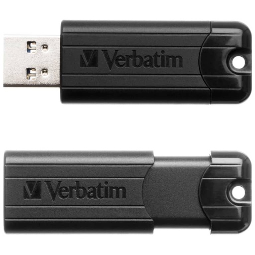 [P_SXVBT-493204] Clé USB 3.1 Verbatim PinStripe3, 256Go Noir _ 49320