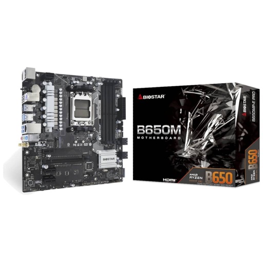 [I_CMBIS-687400] Carte mère AMD AM5 B650 Micro ATX Biostar B650MP-E PRO v6.0 _ AB65BM5S-R02