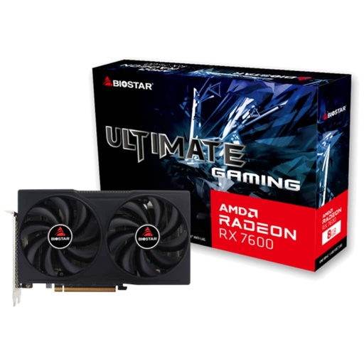 [I_CGBIS-687387] Carte graphique Radeon RX7600 Biostar RX7600-8GB Ultimate Gaming _ VA7606RM81
