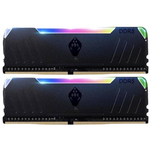 [I_MEANA-866133] Mémoire DIMM DDR5 6000MHz Anacomda D5 RGB, 32Gb (2x 16Gb) Noir RGB _ D5RGB 6000 2x16G Bk