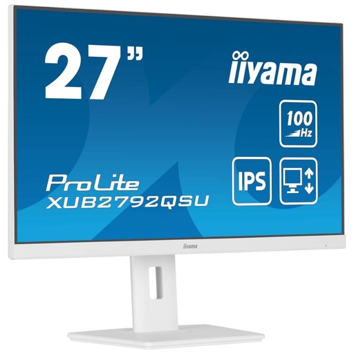 [P_ECIIY-123384] Ecran 27.0" Iiyama ProLite XUB27, Blanc _ XUB2792QSU-W6