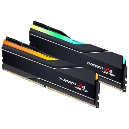 [I_MEGSK-232649] Mémoire DIMM DDR5 6000MHz G.Skill, 32Gb (2x 16Gb) Trident Z5 Neo RGB Noir (EXPO) _ F5-6000J3238F16GX2-TZ5NR