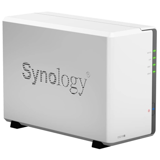 [R_NSSYN-722815] NAS réseau 2x disques Synology, Blanc _ DS218j