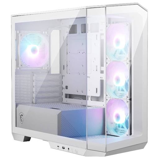 [I_BOMSI-136488] Boitier PC Micro ATX MSI MAG PANO M100R PZ, Blanc _ 306-7G24W21-809