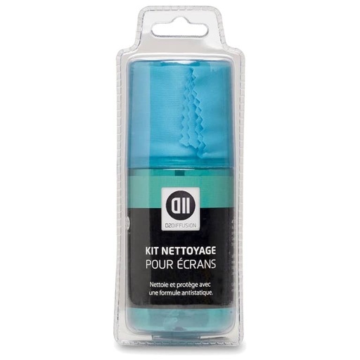 [A_NED2D-880171] Kit Nettoyage écran, Microfibre + Spray 200mL