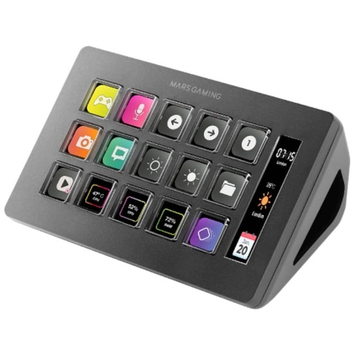 [P_SCMAG-105619] Pavé de controle Filaire ISB 2.0 Mars Gaming Deck Slim MSD-ONE _ MSDONE