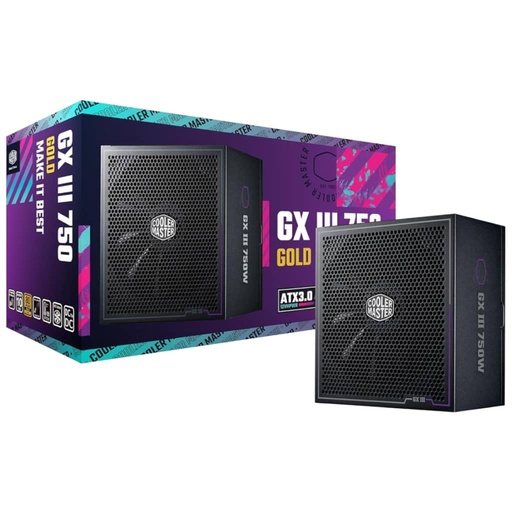 [I_ALCOM-136065] Alimentation ATX3.0 Cooler Master GX III Gold, 750W 80PLUS Gold _ MPX-7503-AFAG-BEU