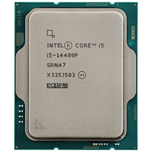 [I_PRINT-816878] Processeur Intel 1700 Core i5-14400F, 4.7GHz Turbo _ CM8071505093011 (Tray!)