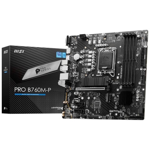 [I_CMMSI-086578] Carte mère Intel 1700 B760 Micro ATX MSI PRO B760M-P _ 911-7E02-009