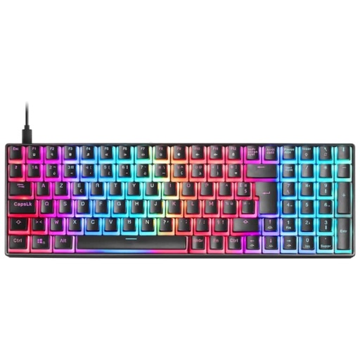 [P_SCMAG-094150] Clavier Filaire USB 2TypeC Mars Gaming MKULTRA Red, Noir/LED _ MKULTRARFR