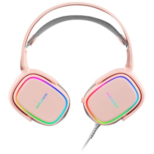 [P_AUMAG-755534] Casque-Micro Filaire USB 2.0 Mars Gaming MHAX, Rose _ MHAXP