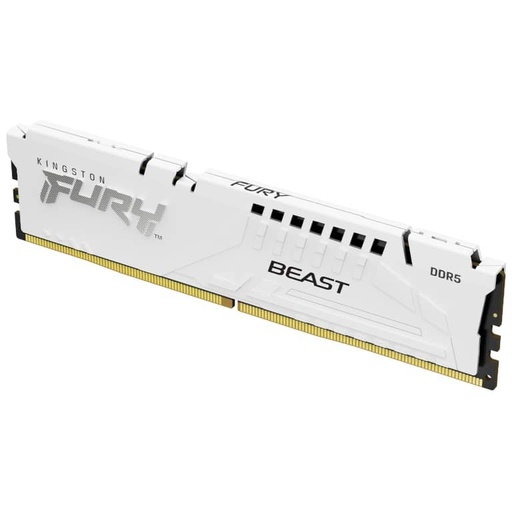 [I_MEKGT-345865] Mémoire DIMM DDR5 6000MHz Kingston, 16Gb Fury Beast Blanc EXPO _ KF560C36BWE2-16