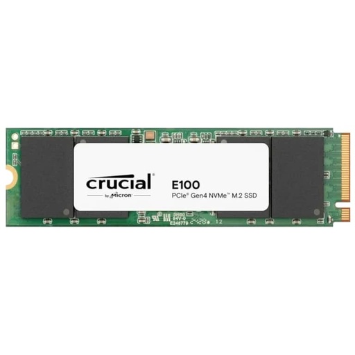 [I_DDCRU-946133] Disque SSD M.2 PCIe3/PCIe4 Crucial E100, 480Go _ CT480E100SSD8