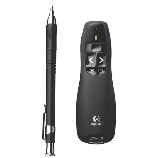 [P_SCLOG-018112] Pointeur Sans fil RF Logitech R400, Noir _ 910-001356