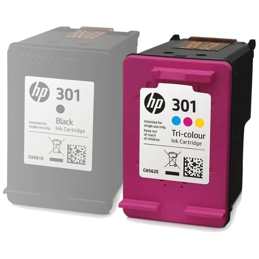 [A_ISHP.-894491] Cartouche d'encre HP 301, Couleurs _ CH562EE