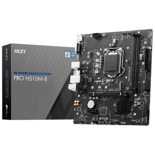 [I_CMMSI-078870] Carte mère Intel 1200 H510 Micro ATX MSI PRO H510M-B _ 911-7E05-010
