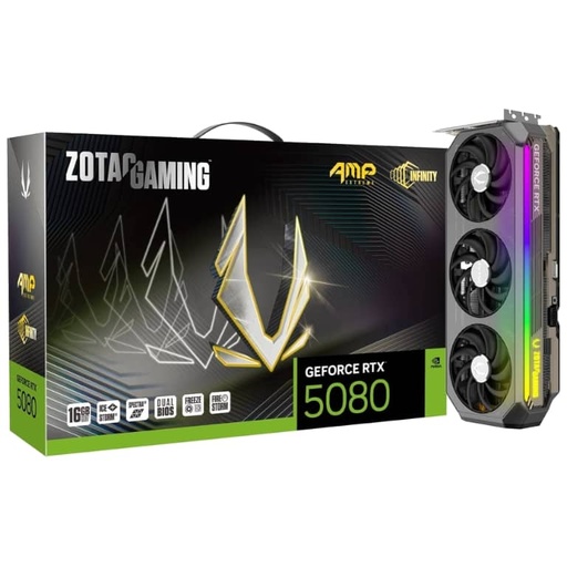 [I_CGZOT-700032] Carte graphique GeForce RTX5080 Zotac RTX 5080 AMP Extreme INFINITY _ ZT-B50800B-10P