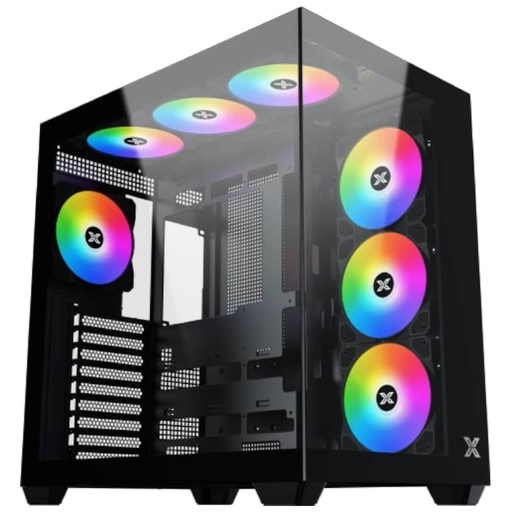 [I_BOXIG-545820] Boitier PC ATX Xigmatek Aqua V AIR, Noir avec 7x Z22A _ EN45820
