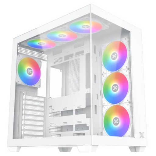 [I_BOXIG-545837] Boitier PC ATX Xigmatek Aqua V AIR Arctic, Blanc avec 7x Z22A _ EN45837