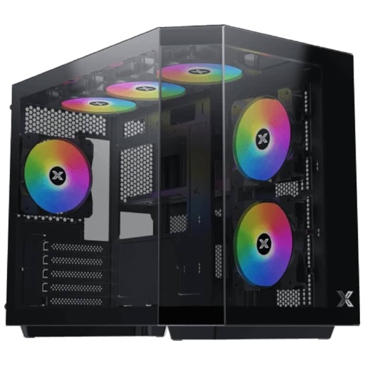 [I_BOXIG-542799] Boitier PC E-ATX Xigmatek Cubi M, Noir avec 6x Z22A _ EN42799