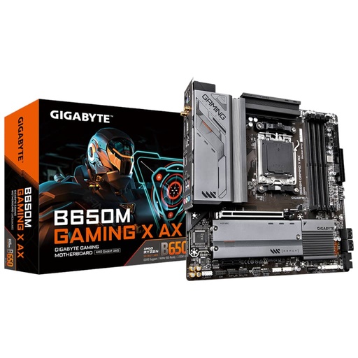 [I_CMGIG-849993] Carte mère AMD AM5 B650 Micro ATX Gigabyte B650M GAMING X AX