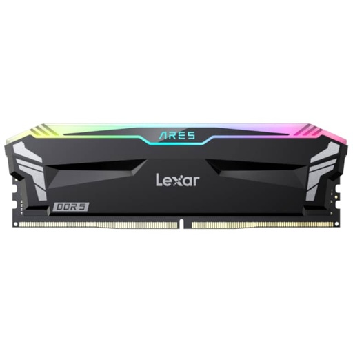 [I_MELEX-132096] Mémoire DIMM DDR5 6000MHz Lexar, 32Gb (2x 16Gb) ARES RGB _ LD5BU016G-R6000GDLA