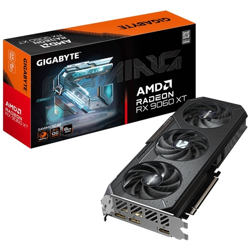 [I_CGGIG-356231] Carte graphique Radeon RX9060XT Gigabyte RX 9060 XT GAMING OC 8G _ GV-R9060XTGAMING OC-8GD