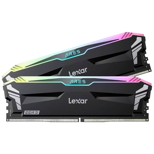 [I_MELEX-131587] Mémoire DIMM DDR5 6400MHz Lexar, 32Gb (2x 16Gb) ARES RGB _ LD5EU016G-R6400GDLA