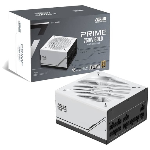 [I_ALASU-192962] Alimentation ATX3.0 Asus PRIME AP-750G, 750W Modulaire 80PLUS Gold _ 90YE00U1-B0NA00
