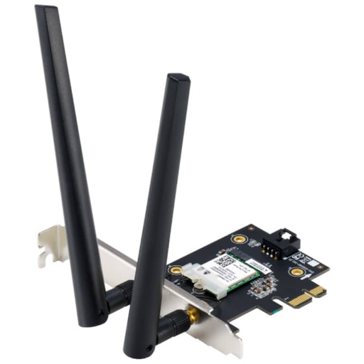 [R_CRASU-463849] Carte réseau PCIe Bluetooth 5.2/WiFi AX1800 Asus PCE-AX1800 _ 90IG07A0-MO0B00