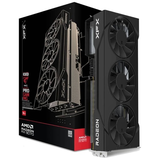 [I_CGXFX-502873] Carte graphique Radeon RX9070 XFX RX 9070 OC Triple Fan Gaming Edition _ RX-97SWFT3B7