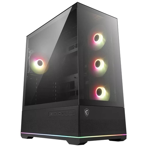 [I_BOMSI-293181] Boitier PC ATX MSI MAG PANO M110R PZ, Noir _ 306-7G28R21-JA4