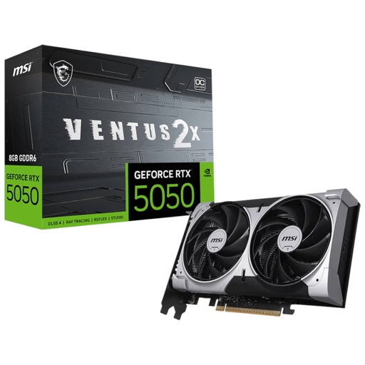 [I_CGMSI-380003] Carte graphique GeForce RTX5050 MSI RTX 5050 8G VENTUS 2X OC _ 912-V538-002