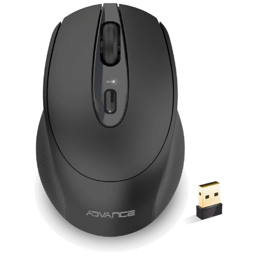 [P_SCADV-455504] Souris Sans fil RF Advance Feel Wireless, Noir _ S-390-BK