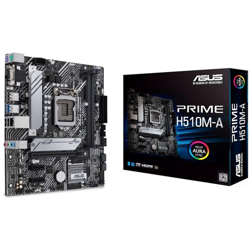 [I_CMASU-128465] Carte mère Intel 1200 H510 Micro ATX Asus PRIME H510M-A _ 90MB17C0-M0EAY0