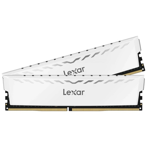 [I_MELEX-129317] Mémoire DIMM DDR4 3600MHz Lexar, 32Gb (2x 16Gb) THOR White _ LD4BU016G-R3600GDWG