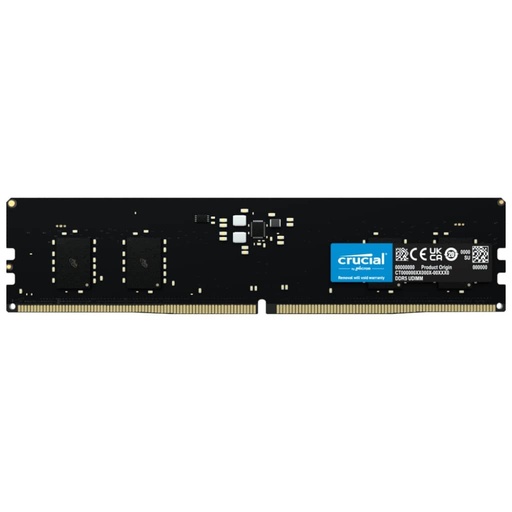 Mémoire DIMM DDR5 5600MHz Crucial, 8Gb Pro Noir (EXPO/XMP) _ CT8G56C46U5