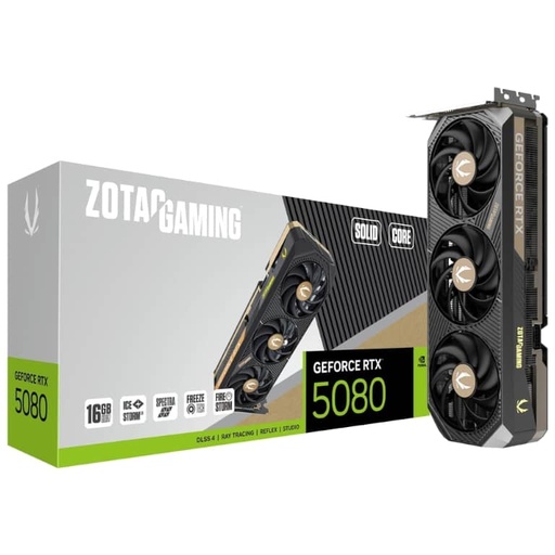 [I_CGZOT-700551] Carte graphique GeForce RTX5080 Zotac RTX 5080 SOLID CORE _ ZT-B50800D2-10P