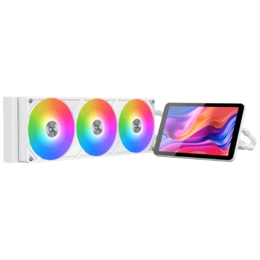 [I_FRXIG-548364] Watercooling pour Processeur Xigmatek Connect Pro RGB 360, Blanc _ EN48364