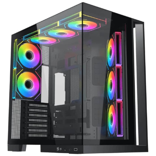 [I_BOXIG-549026] Boitier PC E-ATX Xigmatek Aqua 7, Blanc avec 8x H20A _ EN49026