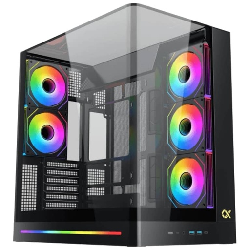 [I_BOXIG-548418] Boitier PC  E-ATX Xigmatek Pano II, Noir avec 8x H22A _ EN48418