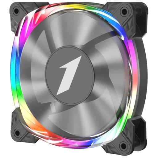 [I_FR1ST-590380] Ventilateur pour Boitier 120mm 1stPlayer FS7, Noir _ FS7-BK-1IN1